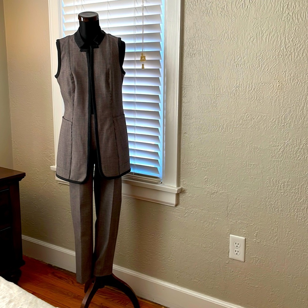 Etcetera Kate dress pant and sleeveless blazer